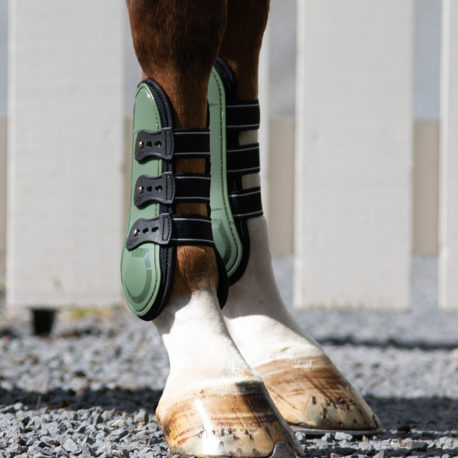 olive tendon boots