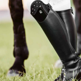 Cavallo Linus Jump Patent and Suede Bling Riding Boots