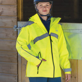 Woof Wear All Season Riding Jacket Yellow