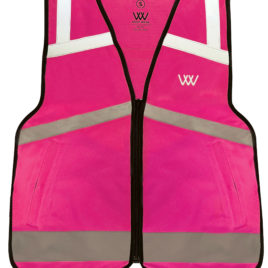 Woof Wear Hi Vis Pink Riding Vest