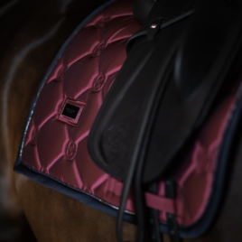 Equestrian Stockholm Luxe Twill Dressage Saddle Pad